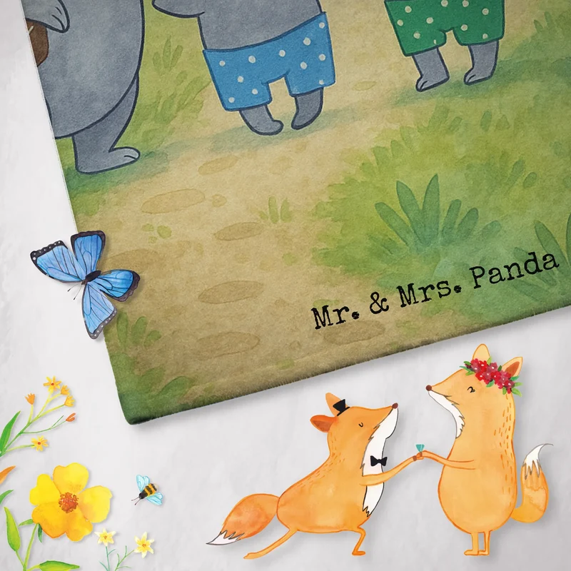 Badehandtuch Koala Familie zwei Design