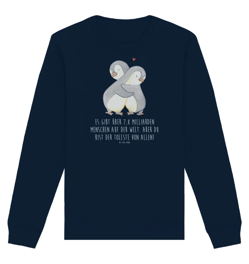 Organic Pullover Pinguine Kuscheln