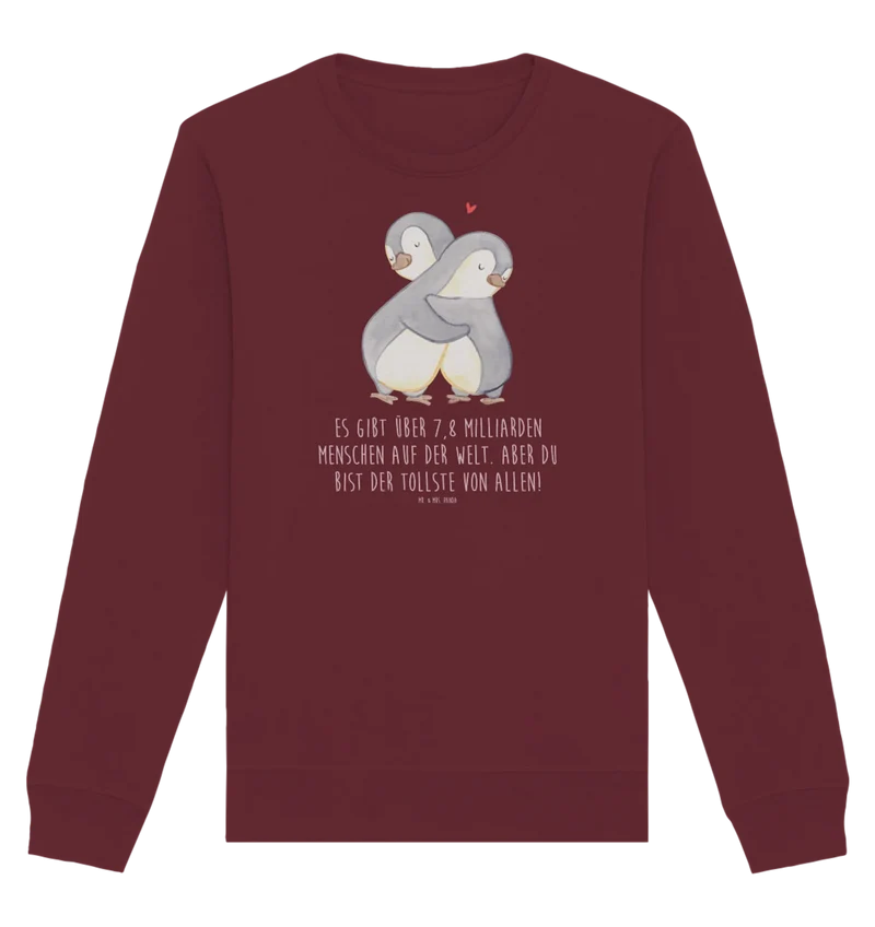 Organic Pullover Pinguine Kuscheln