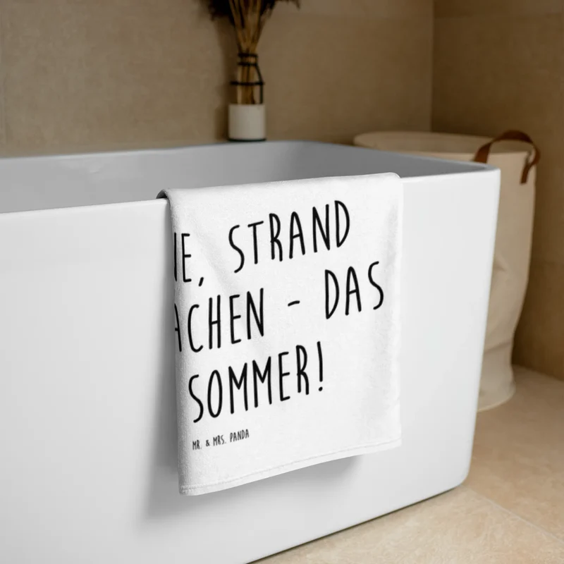 XL Badehandtuch Sommerfreude