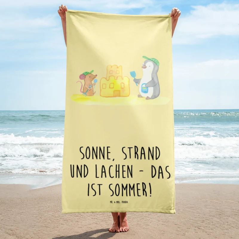 XL Badehandtuch Sommerfreude