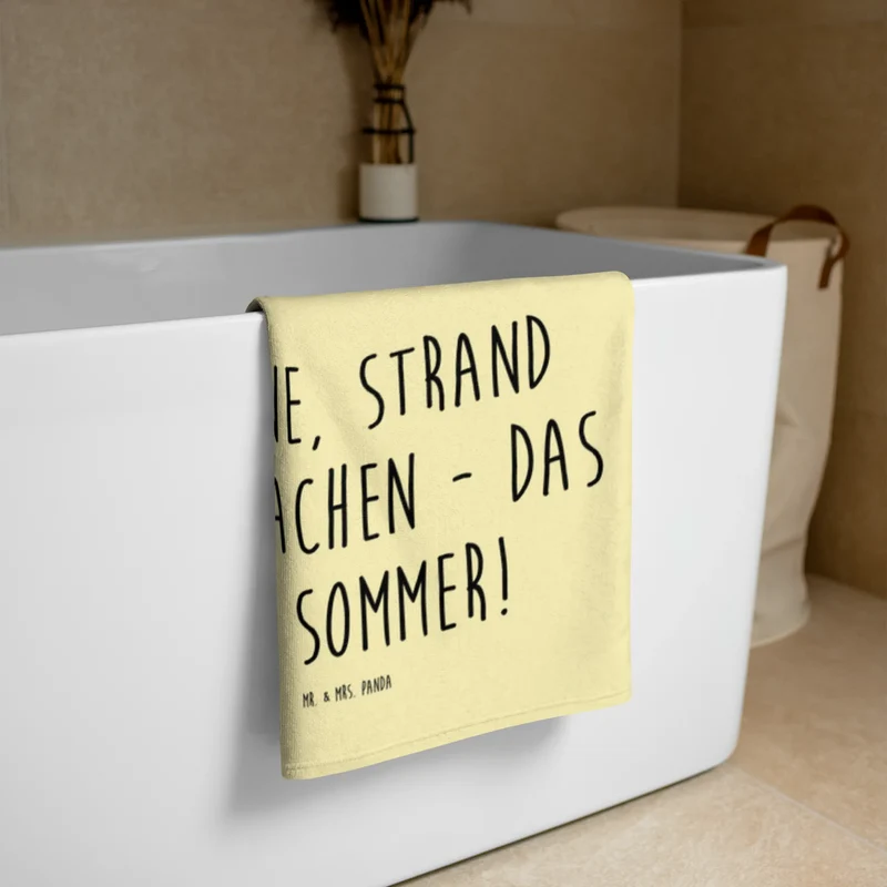 XL Badehandtuch Sommerfreude