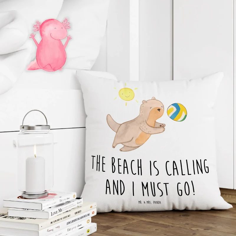 40x40 Kissen Sommer Meer Strand