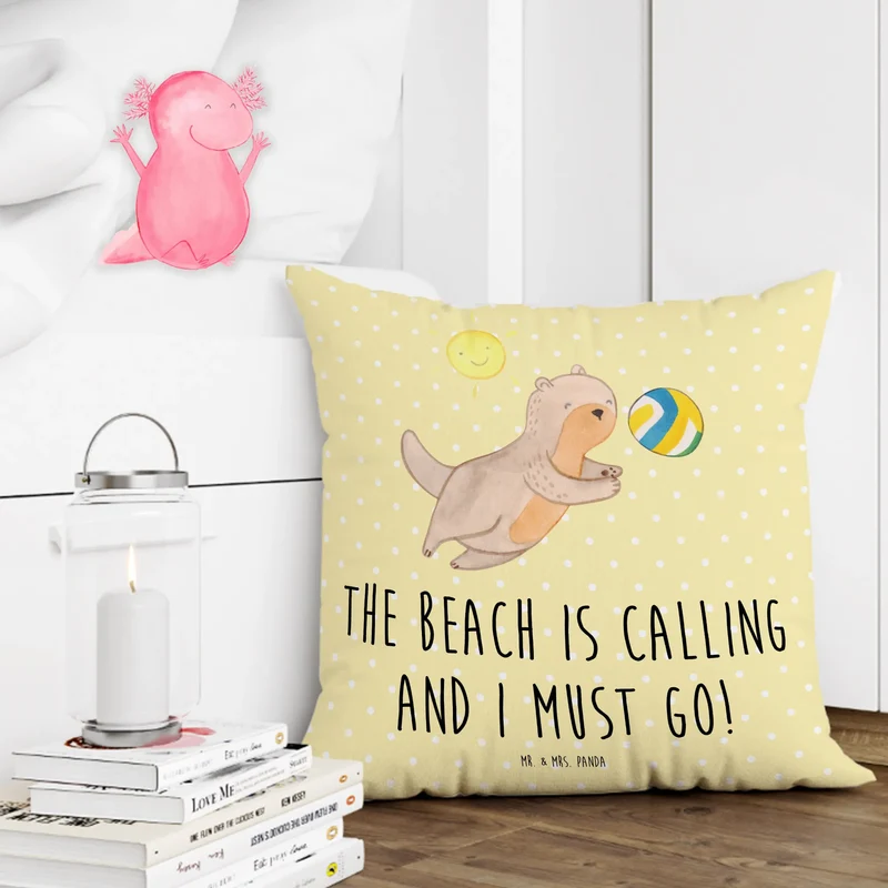 40x40 Kissen Sommer Meer Strand