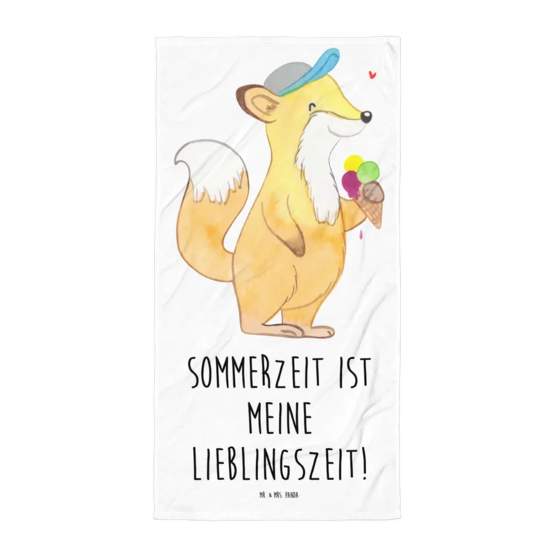 XL Badehandtuch Sommer Freude