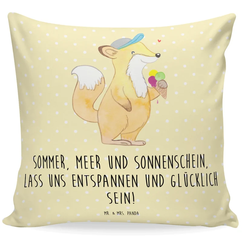 40x40 Kissen Sommer Meer Strand