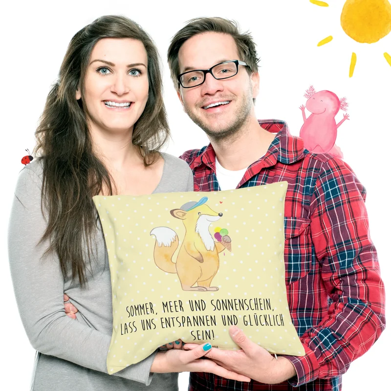 40x40 Kissen Sommer Meer Strand