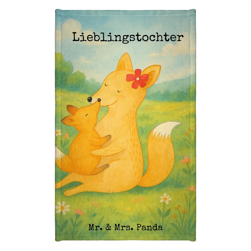 Gästehandtuch Fuchs Mama Design