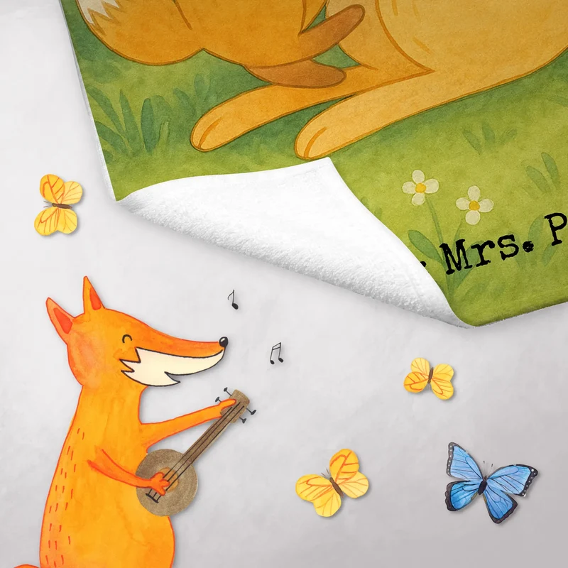Gästehandtuch Fuchs Mama Design