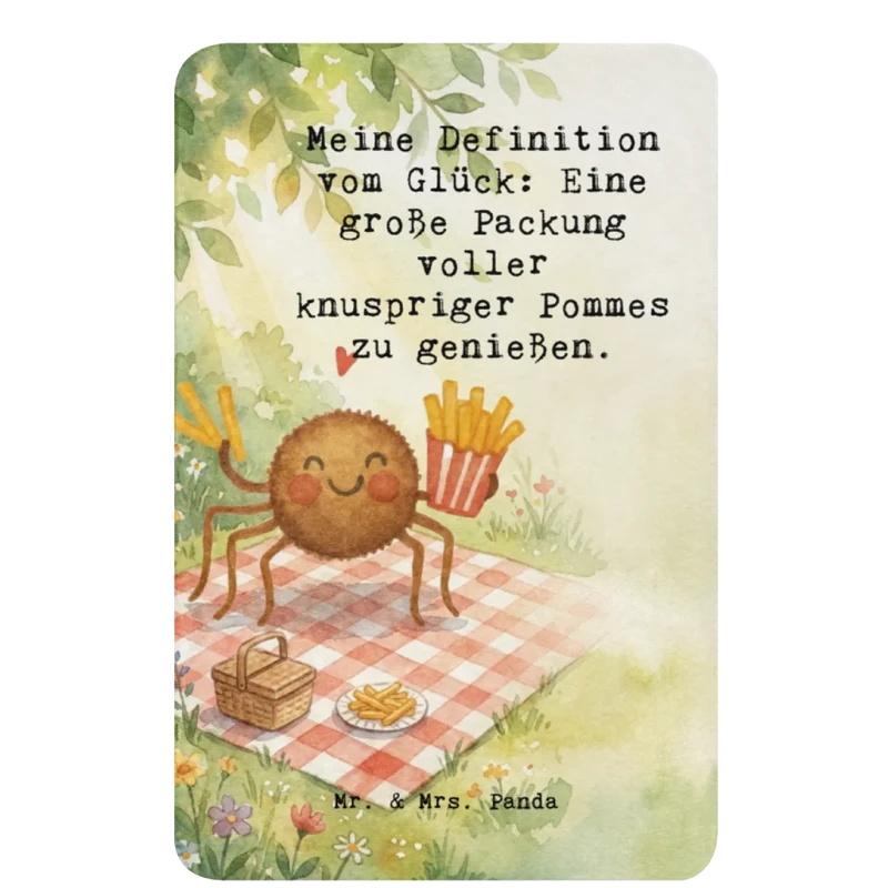 Sherpa Kuscheldecke Spinne Agathe Pommes Design