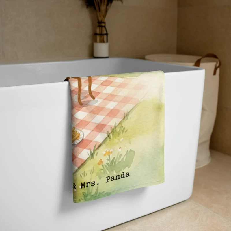 XL Badehandtuch Spinne Agathe Pommes Design