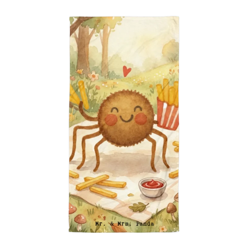 XL Badehandtuch Spinne Agathe Pommes Design