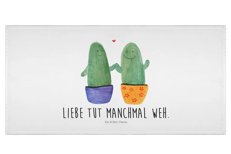 Handtuch Kaktus Liebe