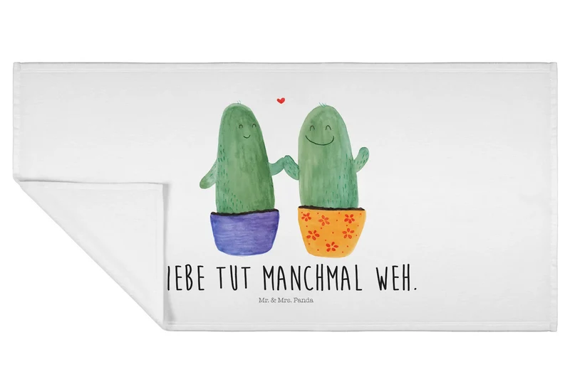 Handtuch Kaktus Liebe