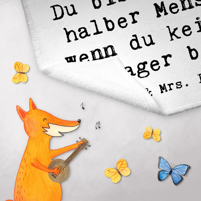 Gästehandtuch PR Manager Herz