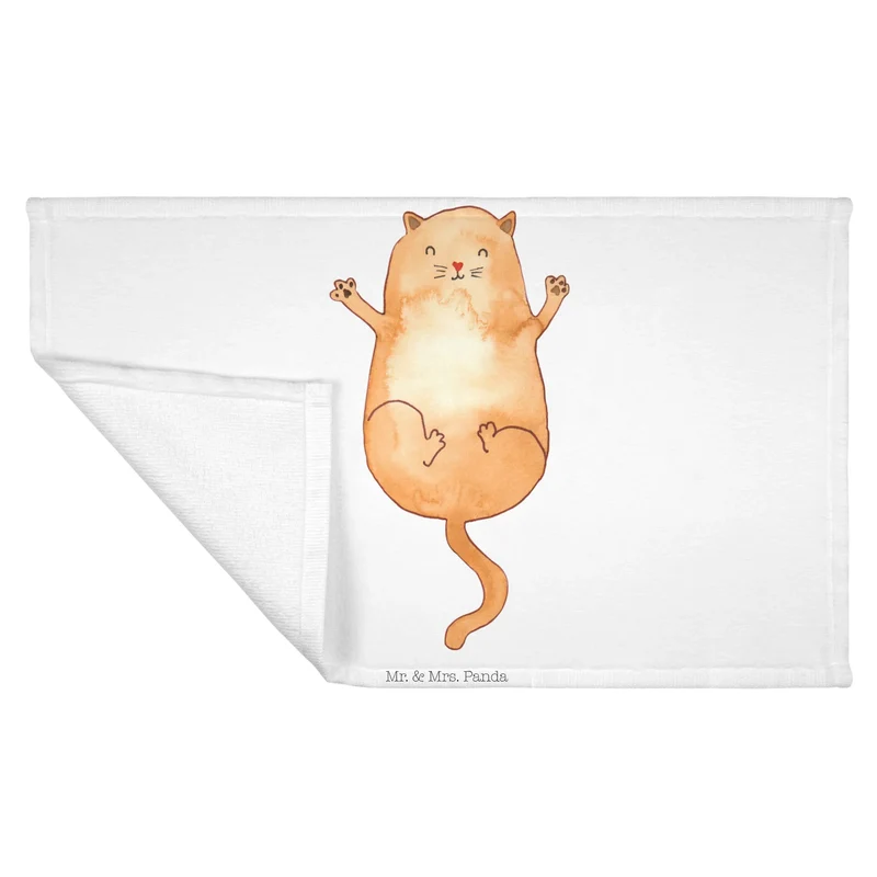 Handtuch Katze Umarmen