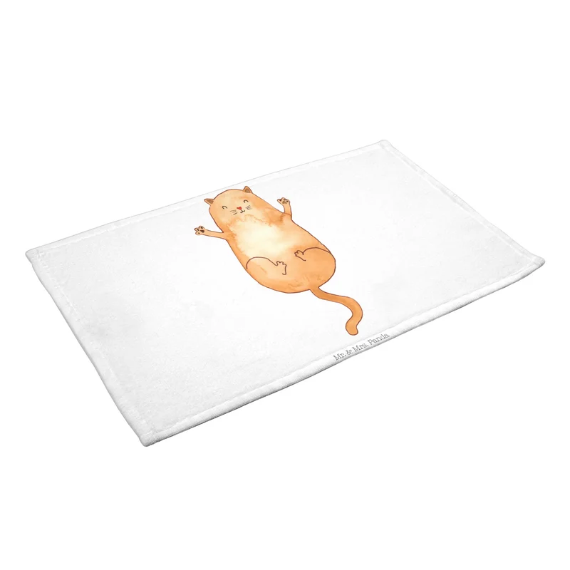 Handtuch Katze Umarmen