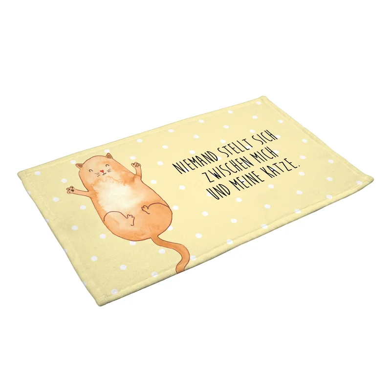 Handtuch Katze Umarmen