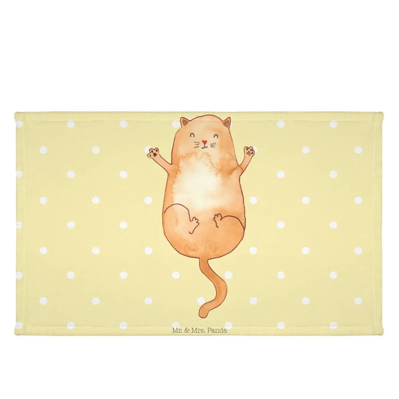 Handtuch Katze Umarmen