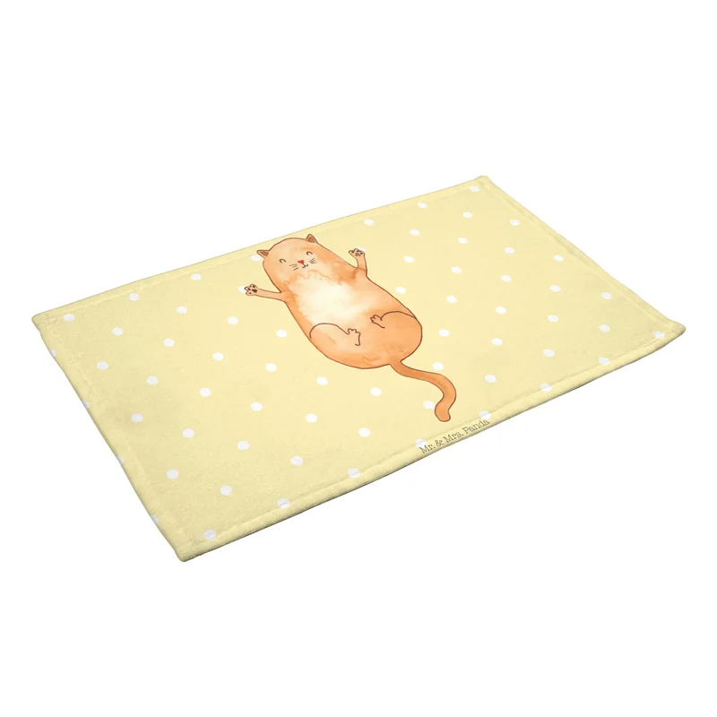 Handtuch Katze Umarmen