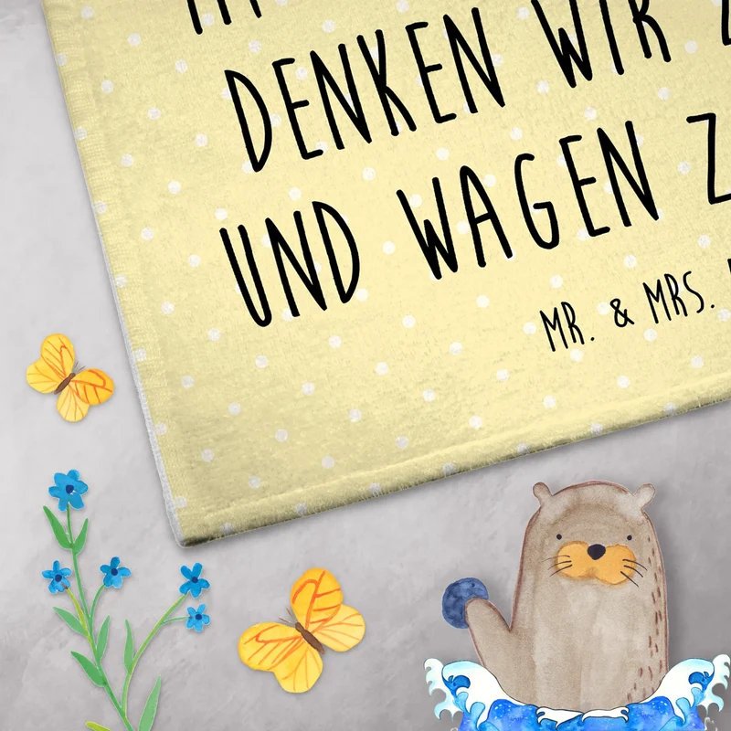 Gästehandtuch Esel