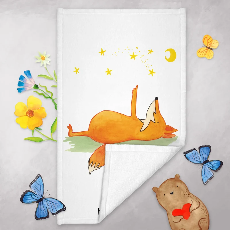 Gästehandtuch Fuchs Sterne