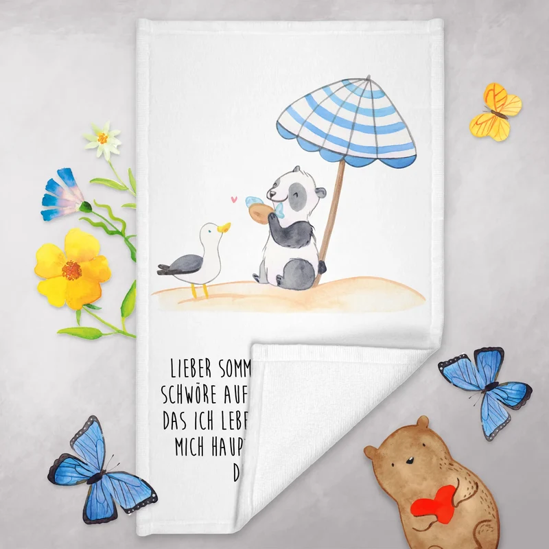 Gästehandtuch Lieber Sommer