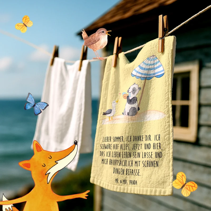 Gästehandtuch Lieber Sommer