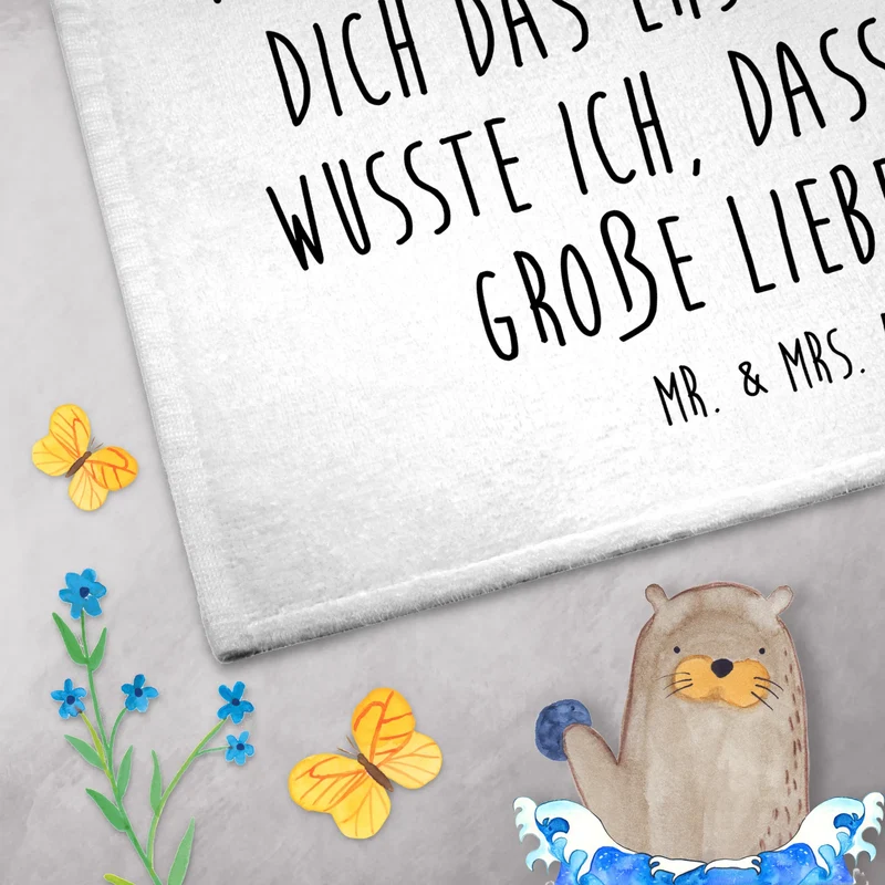 Gästehandtuch Faultier Kind