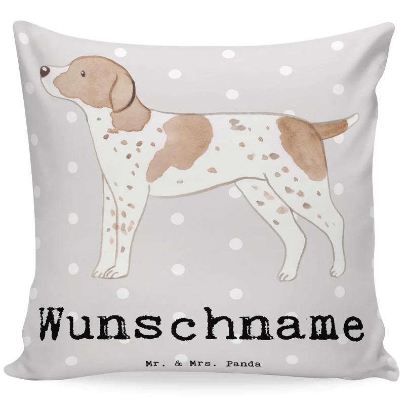 Personalisiertes Kissen Pointer Lebensretter