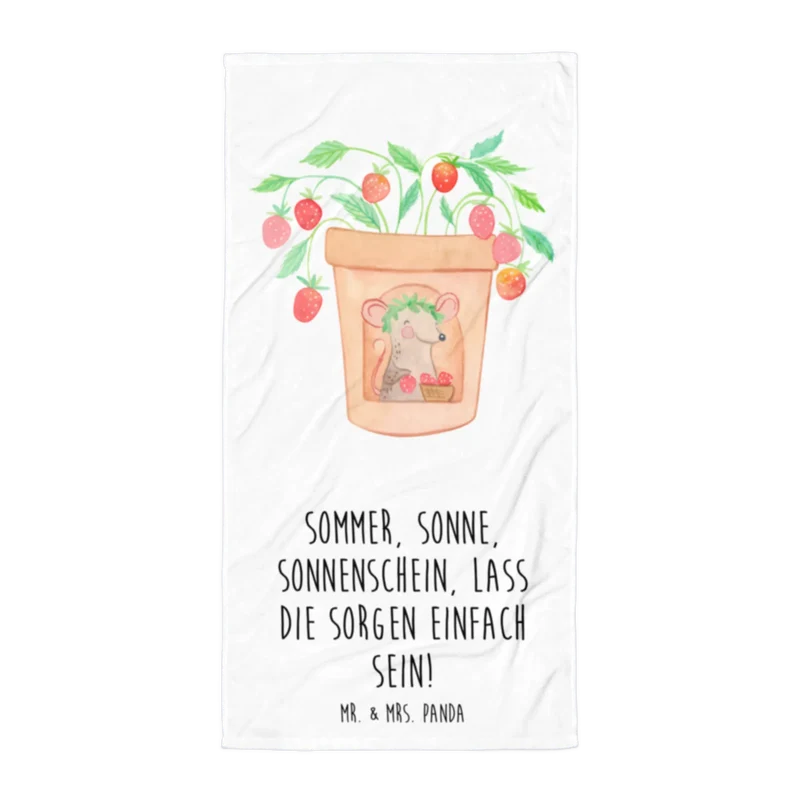 XL Badehandtuch Sommerfreude