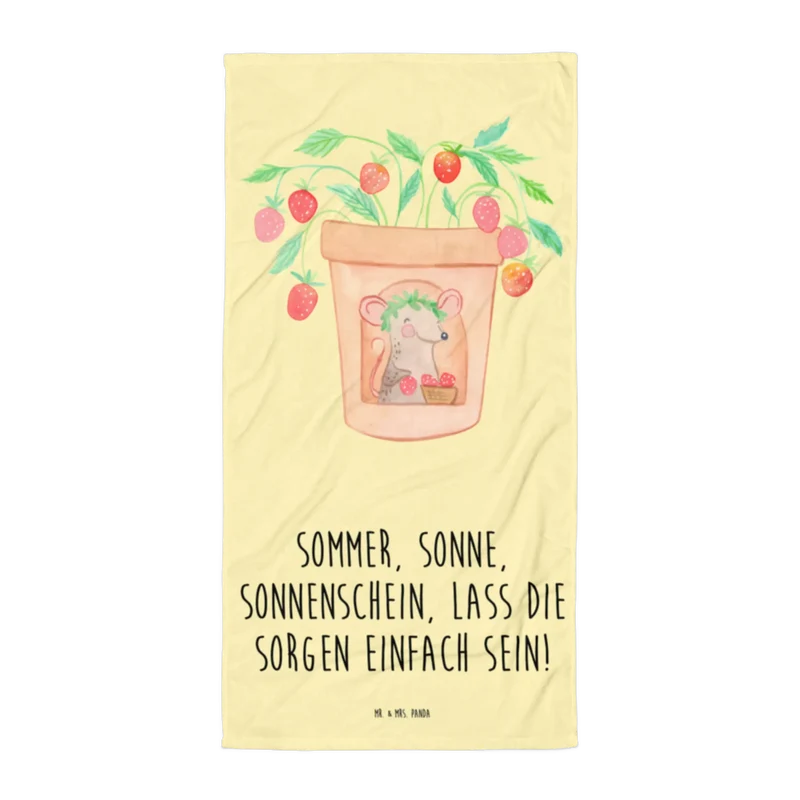 XL Badehandtuch Sommerfreude