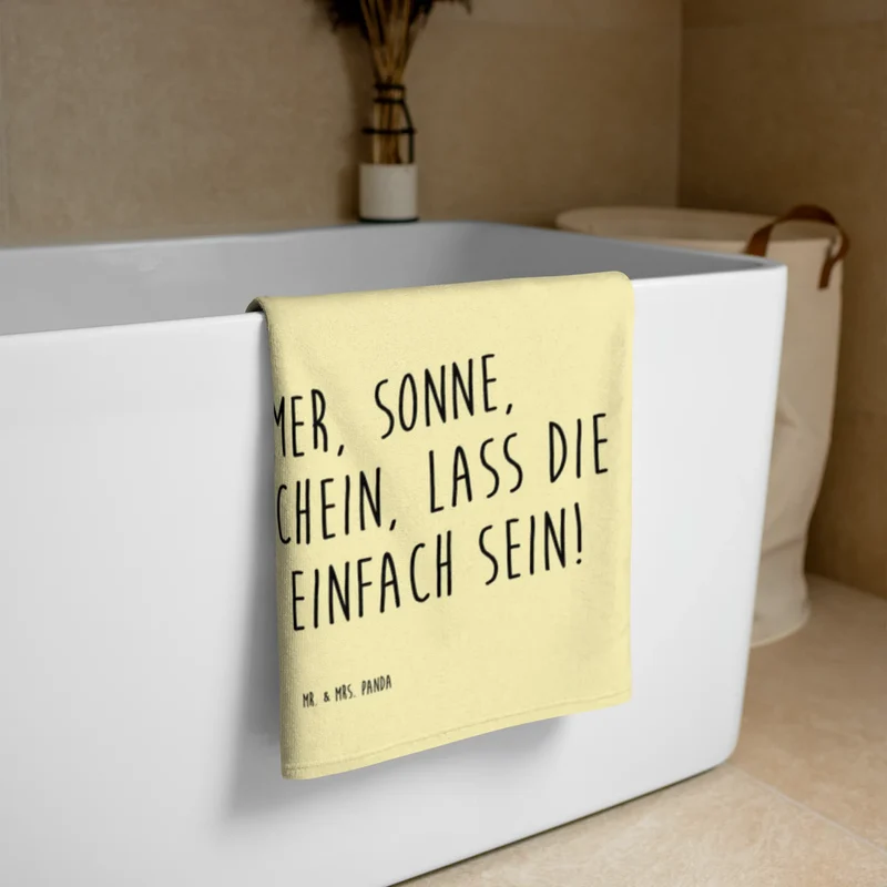 XL Badehandtuch Sommerfreude