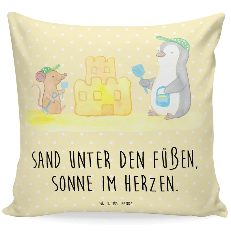 40x40 Kissen Sommer Meer Strand
