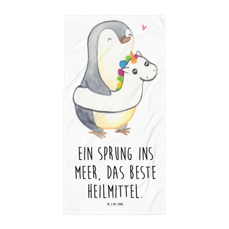 XL Badehandtuch Sommermeerheilkraft