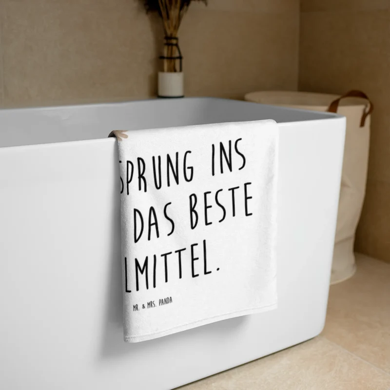 XL Badehandtuch Sommermeerheilkraft