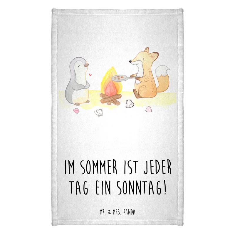 Gästehandtuch Sommer Sonntag