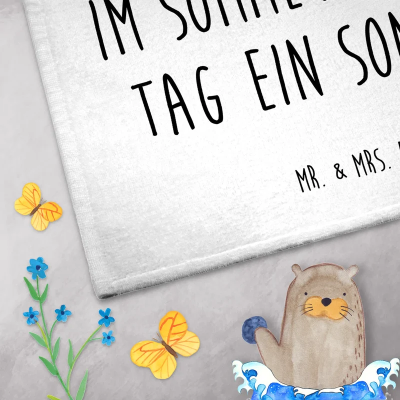 Gästehandtuch Sommer Sonntag