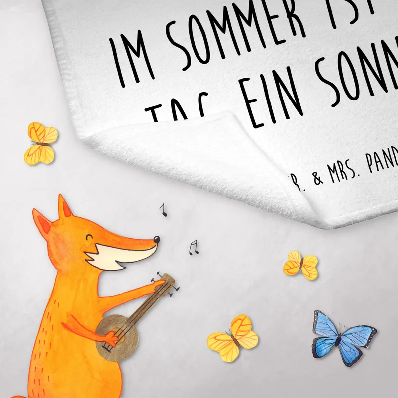 Gästehandtuch Sommer Sonntag