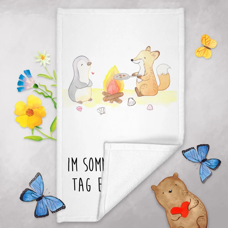 Gästehandtuch Sommer Sonntag