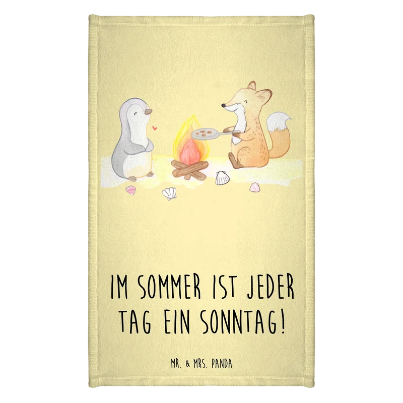 Gästehandtuch Sommer Sonntag