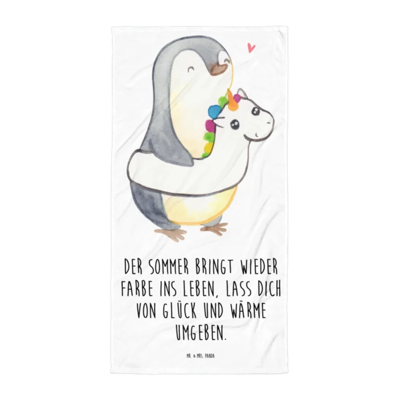XL Badehandtuch Sommerfarben