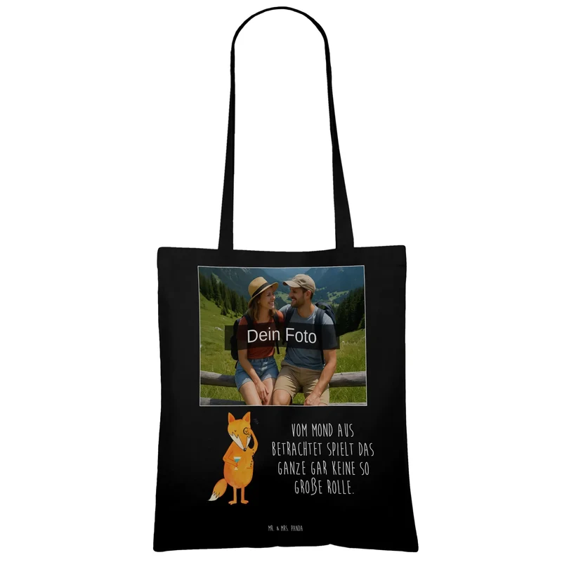 Personalisierte Foto Tragetasche Fuchs Lord