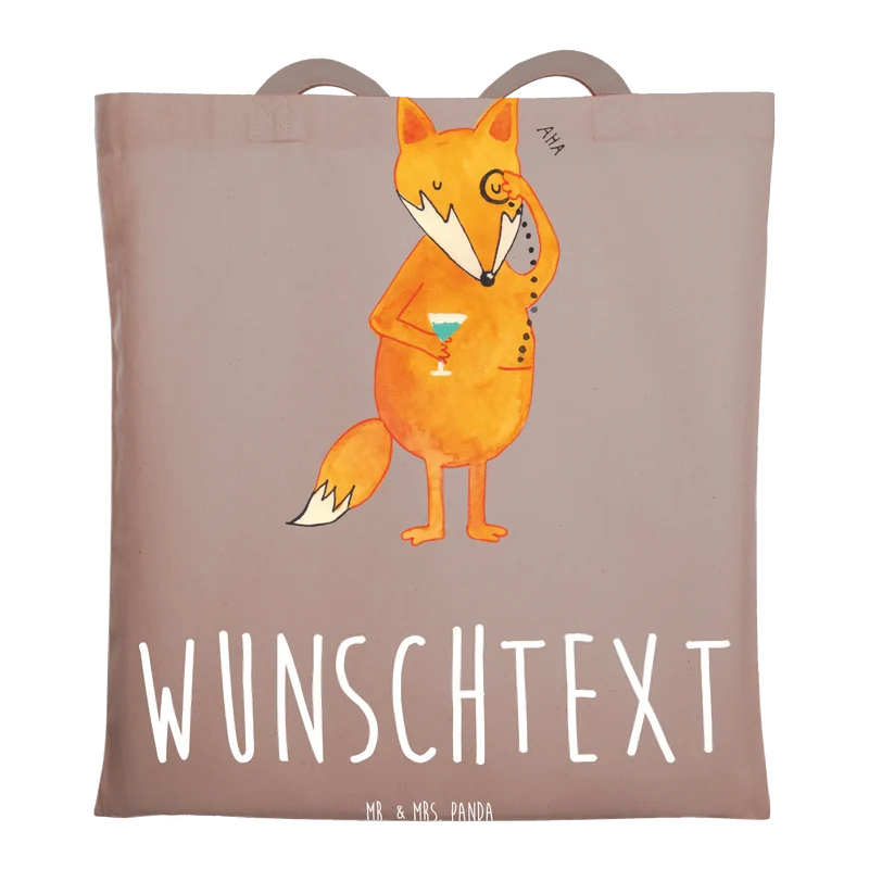 Personalisierte Foto Tragetasche Fuchs Lord