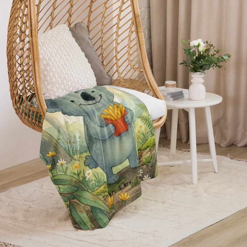 Sherpa Kuscheldecke Koala Pommes Design