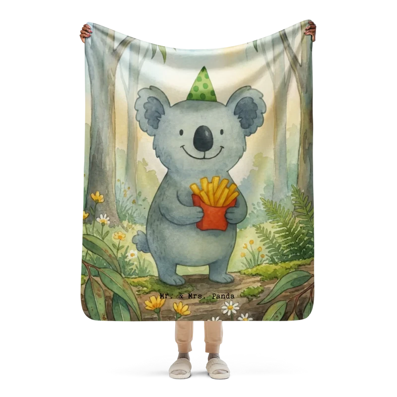 Sherpa Kuscheldecke Koala Pommes Design