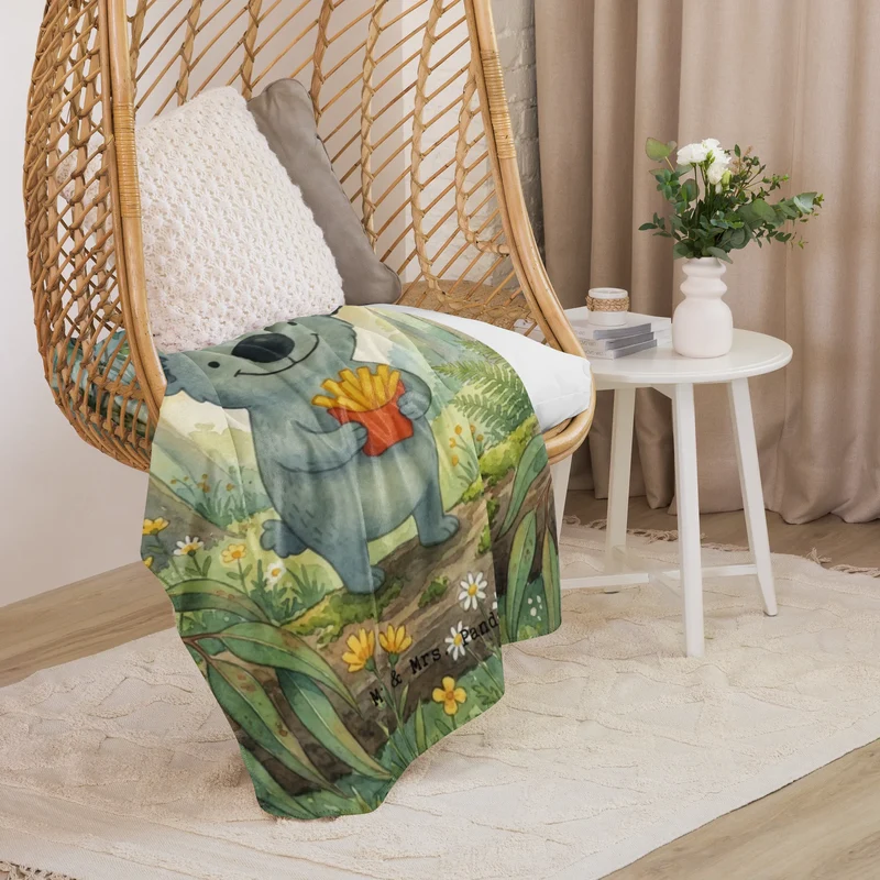Sherpa Kuscheldecke Koala Pommes Design