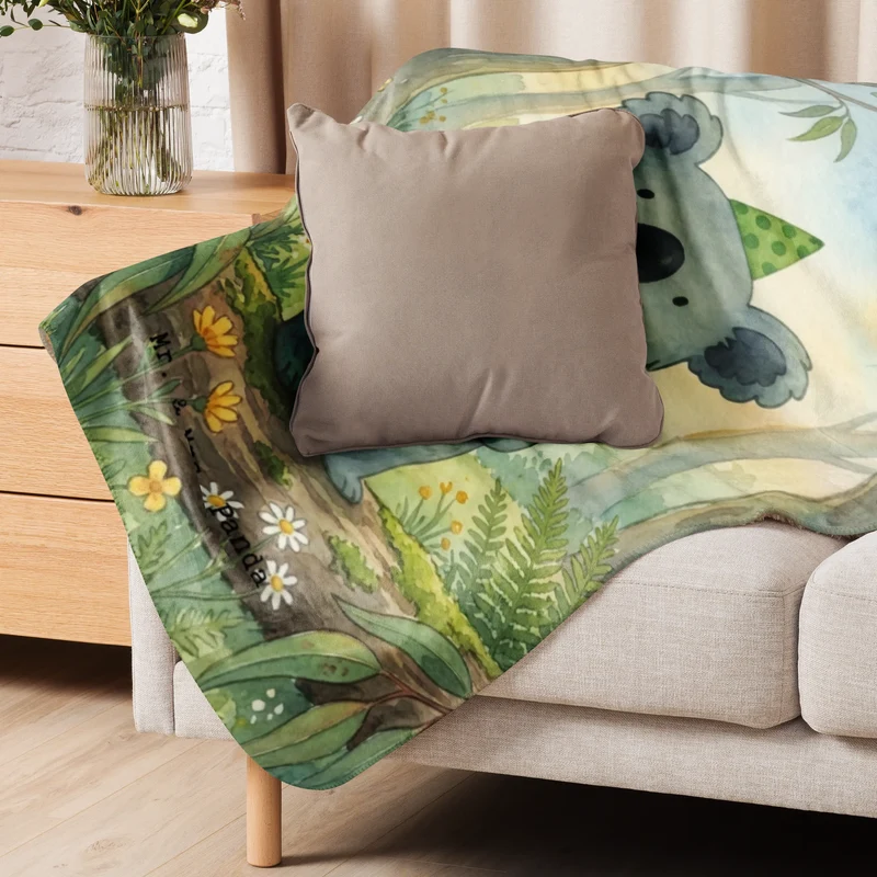 Sherpa Kuscheldecke Koala Pommes Design