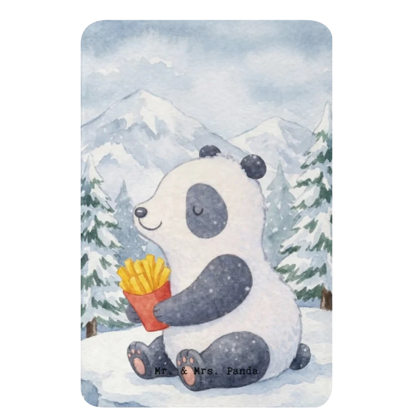 Sherpa Kuscheldecke Panda Winter Pommes Design