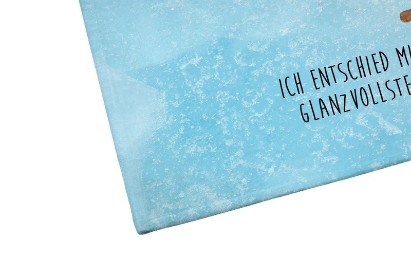 Handtuch Rotkehlchen Schlitten